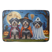 Havanezer Honden Pompoen Halloween Grappig Badmat (Voorkant)