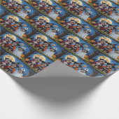 Havanezer Honden Pompoen Halloween Grappig Cadeaupapier (Hoek)