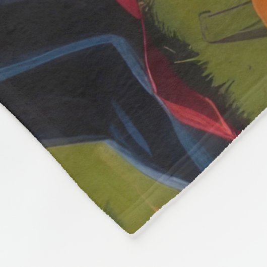 Havanezer Honden Pompoen Halloween Grappig Fleece Deken (Hoek)