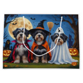 Havanezer Honden Pompoen Halloween Grappig Groot Cadeauzakje (Voorkant)
