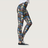 Havanezer Honden Pompoen Halloween Grappig Leggings (Rechts)