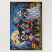 Havanezer Honden Pompoen Halloween Grappig Legpuzzel (Verticaal)