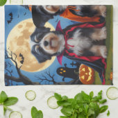 Havanezer Honden Pompoen Halloween Grappig Theedoek (Gevouwen)