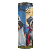 Havanezer Honden Pompoen Halloween Grappig Thermosbeker (Achterkant)