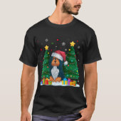 Havanezer Hondenliefhebbers Kerstmuts Lelijk Kerst T-shirt (Voorkant)