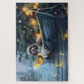 Havanezer Kerst Feestelijke Reis Legpuzzel (Verticaal)