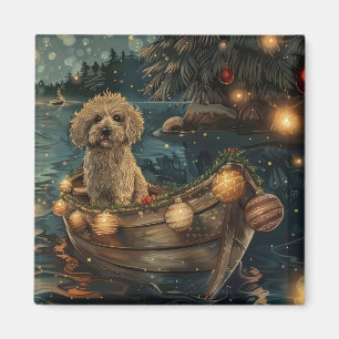 Havanezer Kerst Feestelijke Reis Magneet