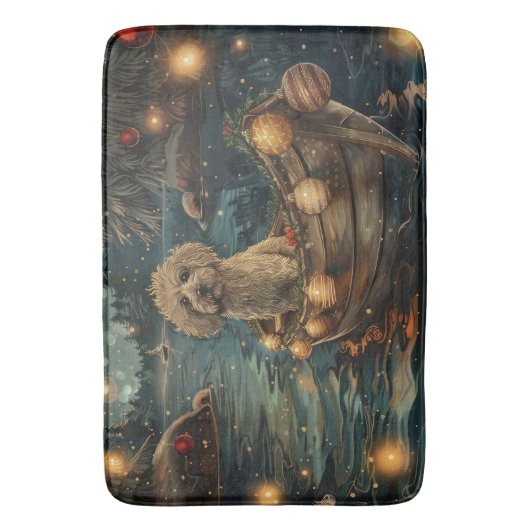 Havanezer Kerstfeest reis Badmat (Voorkant Verticaal)