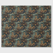 Havanezer Kerstfeest reis Cadeaupapier (Vlak)