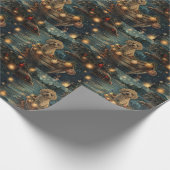 Havanezer Kerstfeest reis Cadeaupapier (Hoek)