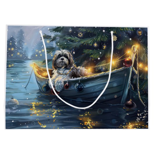 Havanezer Kerstfeest reis Groot Cadeauzakje (Achterkant)