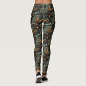 Havanezer Kerstfeest reis Leggings (Achterkant)