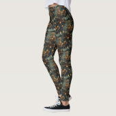 Havanezer Kerstfeest reis Leggings (Links)