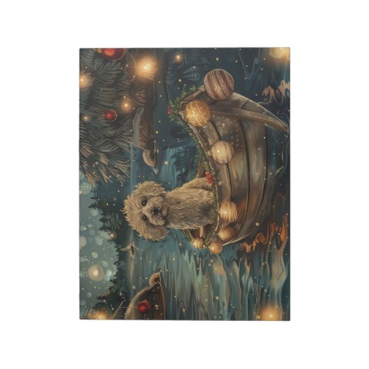 Havanezer Kerstfeest reis Notitieblok (Linkerzijde)