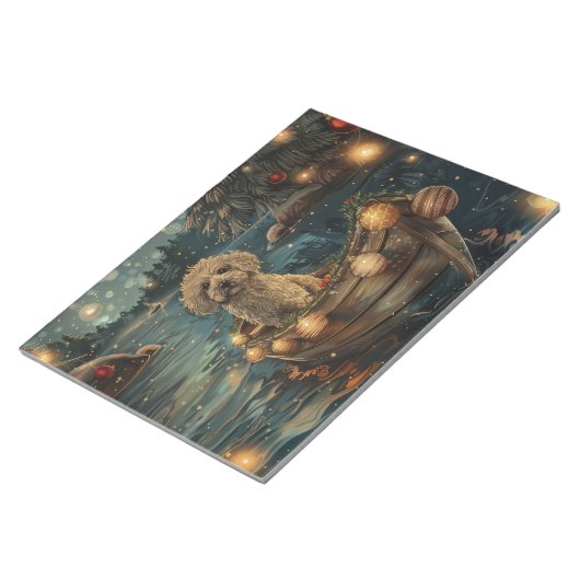 Havanezer Kerstfeest reis Notitieblok (Schuin)