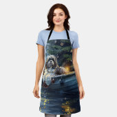 Havanezer Kerstfeest reis Schort (Gedragen)