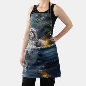 Havanezer Kerstfeest reis Schort (Insitu)