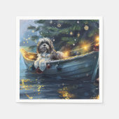 Havanezer Kerstfeest reis Servet (Voorkant)