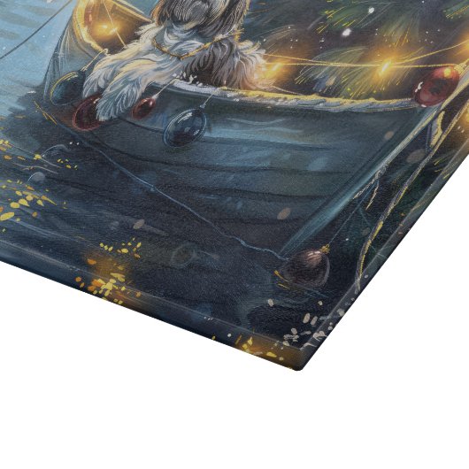 Havanezer Kerstfeest reis Snijplank (Hoek)