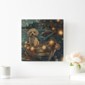 Havanezer Kerstfeest reis Vierkante Klok (Huis)