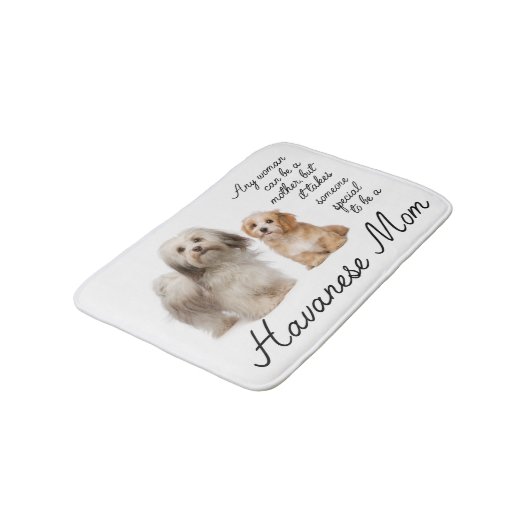 Havanezer Mom Bath Mat (Gekanteld)