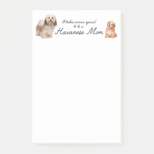 Havanezer Mom Post-It Notes (Voorkant)
