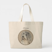 Havanezer Puppy, Havanezer, Cubaanse Bichon, Bicho Grote Tote Bag (Achterkant)