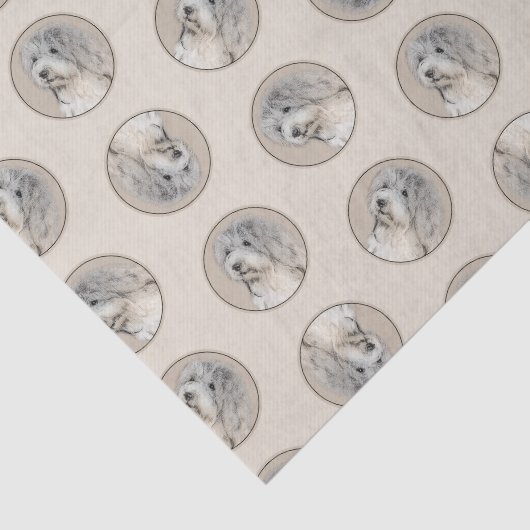 Havanezer Puppy, Havanezer, Cubaanse Bichon, Bicho Tissuepapier (Detail)