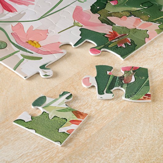 Havanezer puzzel – Waterverf Dog Jigsaw Legpuzzel (Zijkant)