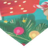 Havanezer Vakantie Bakken: Feestelijke Kerst Tafelkleed (Gekanteld)