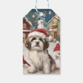 Havanezer Winter Wonderland Christmas Joy Cadeaulabel (Achterkant)