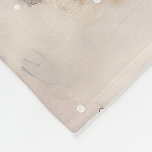 Havanezer Winter Wonderland Christmas Joy Fleece Deken (Hoek)