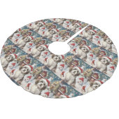 Havanezer Winter Wonderland Christmas Joy Kerstboom Rok (Gekanteld)