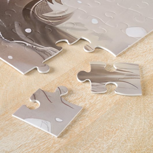 Havanezer Winter Wonderland Christmas Joy Legpuzzel (Zijkant)