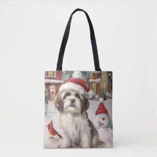 Havanezer Winter Wonderland Christmas Joy Tote Bag