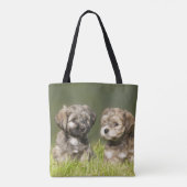 Havanse Puppies Tote Bag (Achterkant)