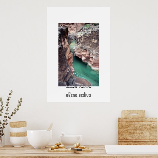 Havasu canyon poster (Keuken)