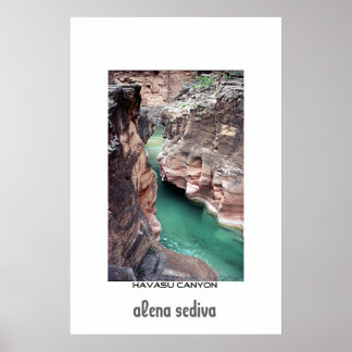 Havasu canyon poster