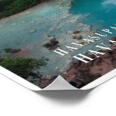 Havasu Falls Arizona Reisposter Poster (Hoek)