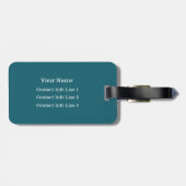 Havasu Falls Waterfall Arizona Southwest Name Bag Bagagelabel (Achterkant horizontaal)