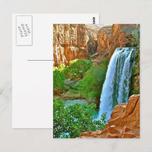 Havasu Herfsten Canyon Briefkaart (Voorkant / Achterkant)