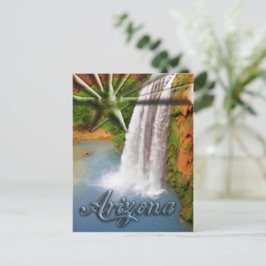 Havasu Herfsten, Grand Canyon, Arizona USA Briefkaart (Staand voorkant)