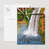 Havasu Herfsten, Grand Canyon, Arizona USA Briefkaart (Voorkant / Achterkant)