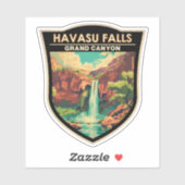Havasu Herfsten Grand Canyon Travel Art Vintage Sticker (Vel)