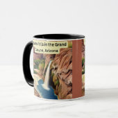 Havasu Herfsten is een prachtige waterval gelegen Mok (Voorkant links)