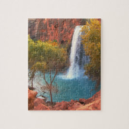 Havasu-Herfsten, watervalpuzzel Legpuzzel