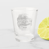 Havasu-kanaal Shot Glas (Achterkant)