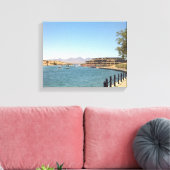 Havasu Lake Canal Canvas Afdruk (Insitu (Woonkamer))