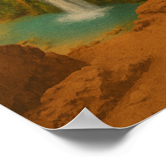 Havasupai Arizona Vintage Travel Poster – Havasu (Hoek)