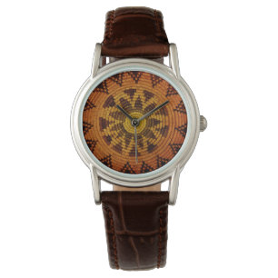 Havasupai Indian Basket Horloge